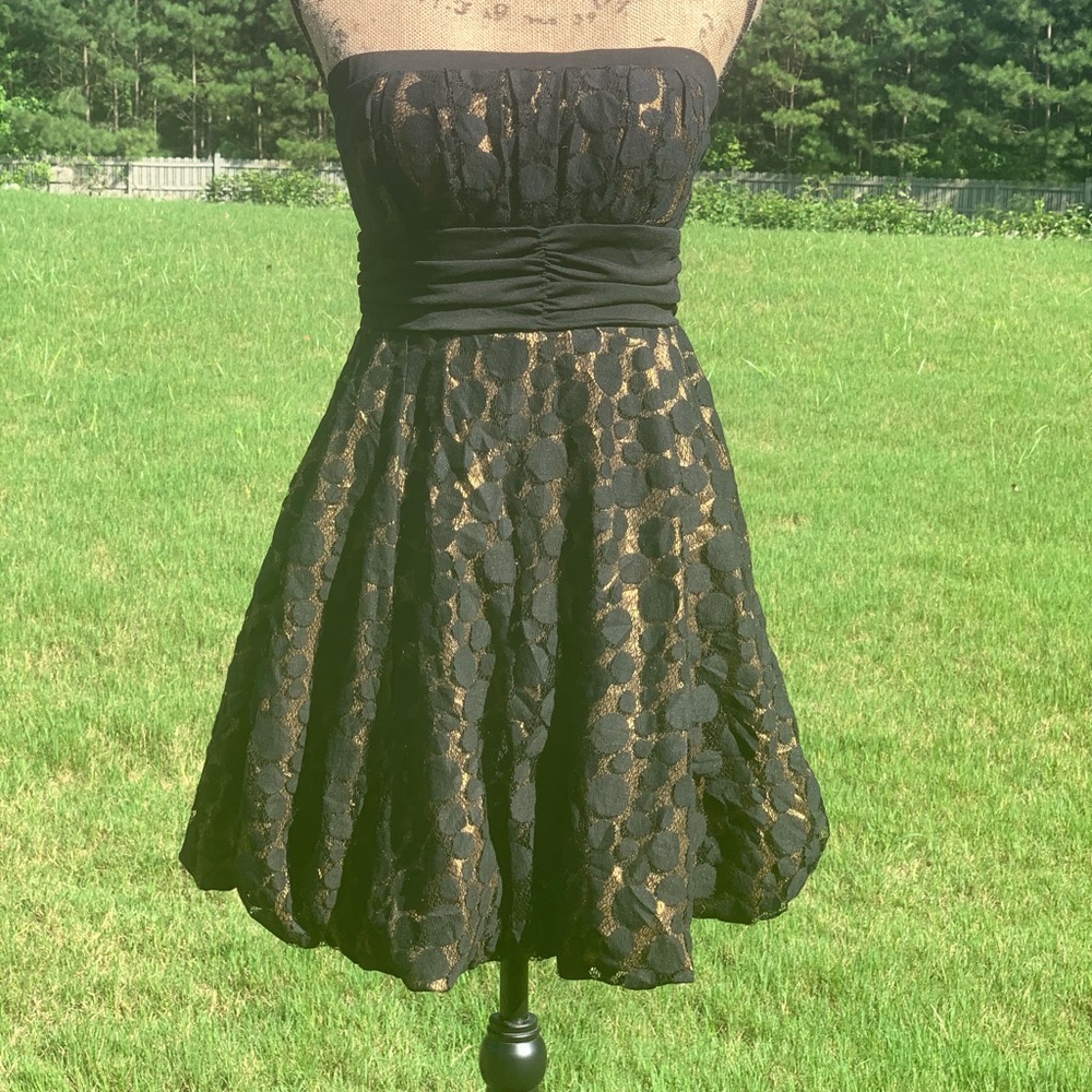 Strapless party dress